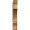 Ekena Millwork Balboa Traditional Rough Sawn Outlooker, Western Red Cedar, 8"W x 46"D x 46"H OUT08X46X46BOA01RWR - alternate 2